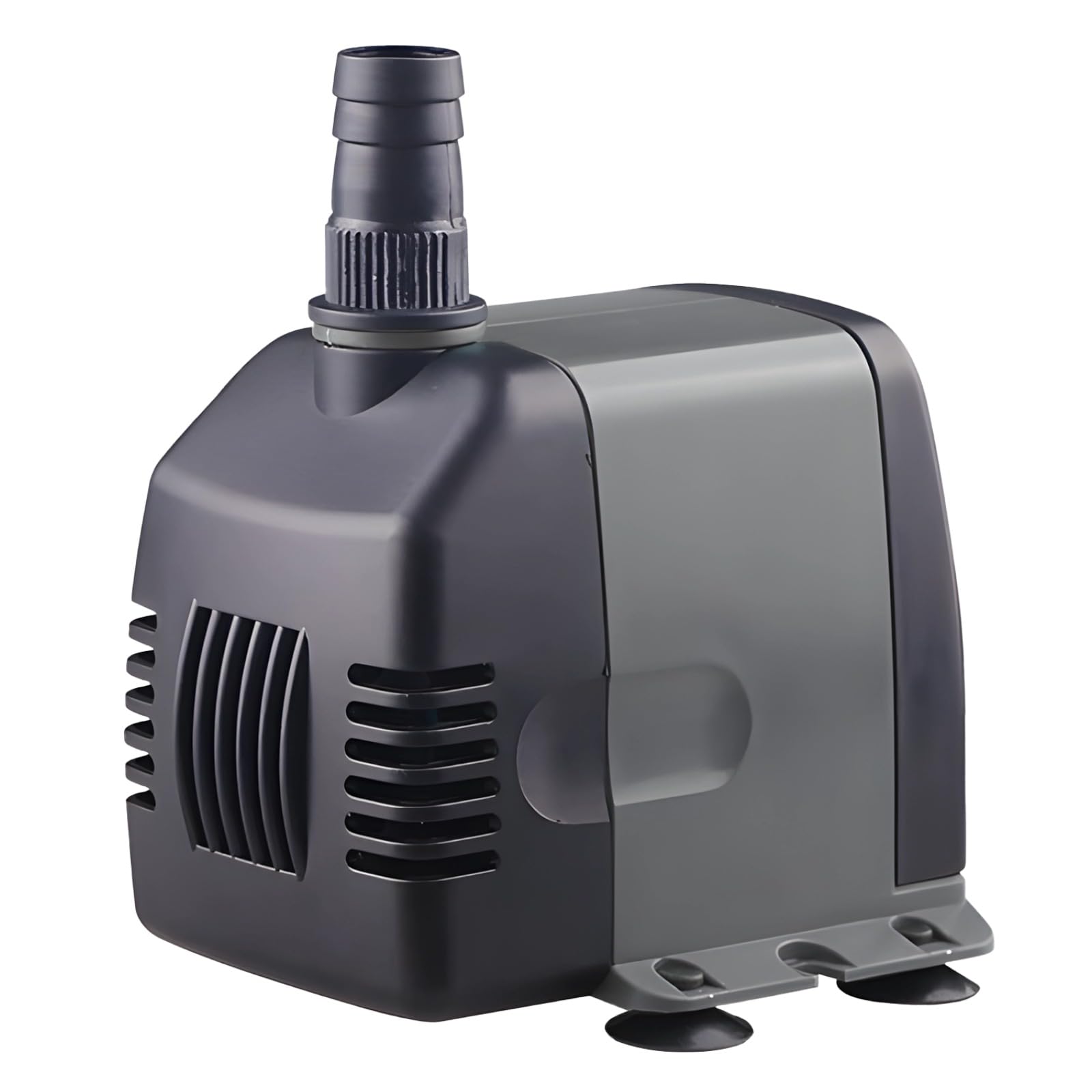 Aquarienpumpe, 22 W Tauchwasserpumpe 1000 L/h, leiser Betrieb, 1,6 m Förderhöhe, Mini Bodenansaugung für Fischbecken und Hydroponik, Kupfermotor, kompakte Bauweise