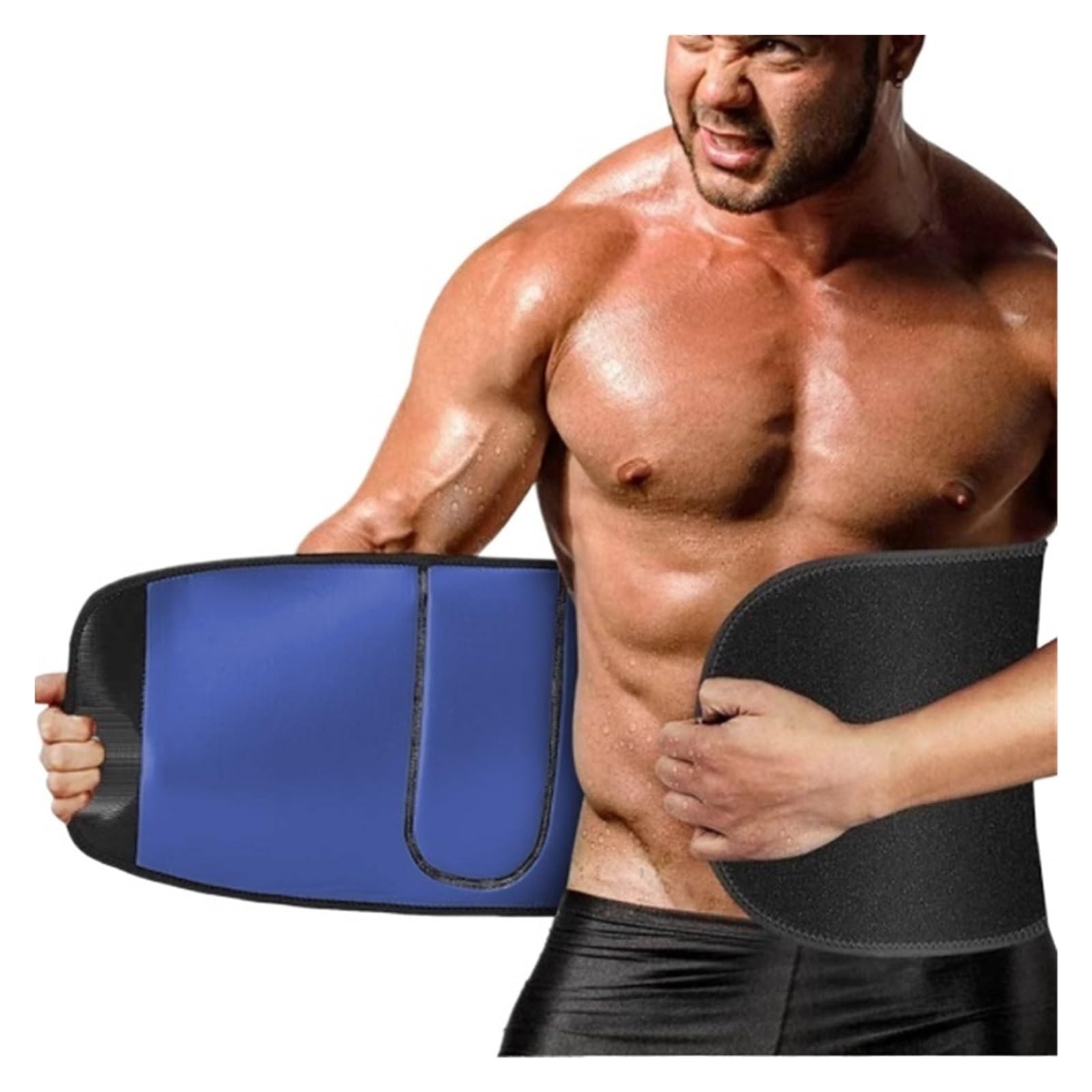Fajas Waist Trainer Cinturón For Adelgazar De Cintura, Sauna, Abs, Entrenamiento De Cintura Unisex, Cinturón Envolvente Abdominal Entrenador de Cintura