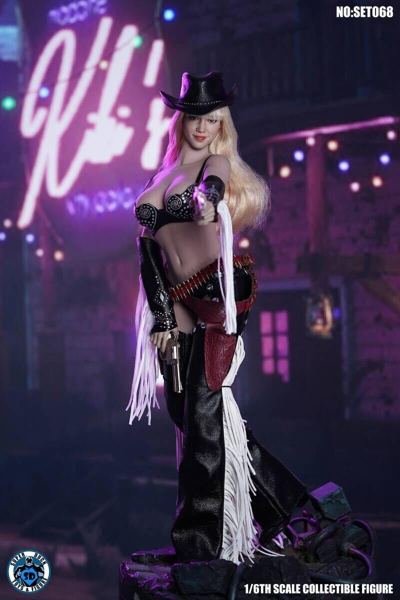 SUPER DUCK 1/6 セクシー カウガール SET068 特別価格セール 最終在庫 送料無料 1/6 SUPER DUCK SET068 Sexy