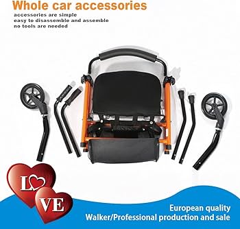 Amazon.co.jp: 折り畳み式の二輪歩行器歩行器、高齢者向けの Amazon.co.jp: 折り畳み式の二輪歩行器歩行器、高齢者向けの