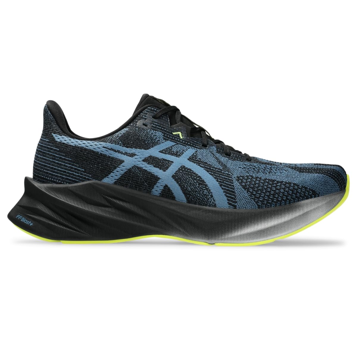 Asics Men's DYNABLAST 5 Running Shoes, 11.5, Black/Winter SEA