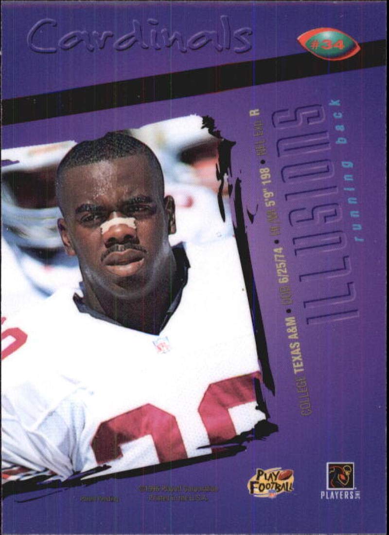 Amazon.com: 1996 Playoff Illusions #34 Leeland McElroy NM-MT RC