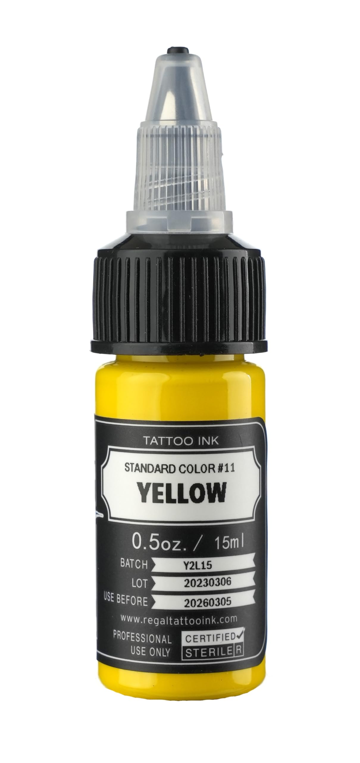 Regal Tattoo Ink (Yellow 1/2oz)