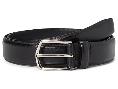 Johnston & Murphy Edge Embossed Leather Belt Men