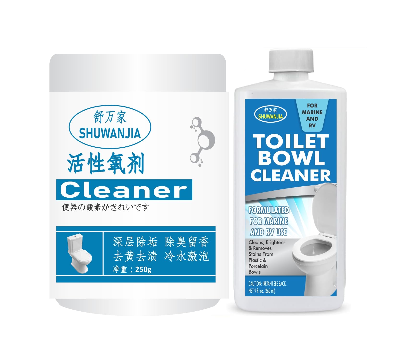 KLEVA Active Oxygen Agent Cleaner Toilet Powder With Super Active Cleaning Liquid Agent, Can Effectively Remove Stubborn Dirt From Toilet Etc– 250 Gram+260 Ml (B0CW3HBCM2) Amazon Price History, Amazon Price Tracker