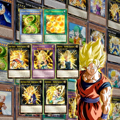 WAIFUWORLD SHOP YGO x DBZ 2-Player Playset | Z-Fighter Deck | Yu-Gi-Oh! Deck im Theme Dragonball Z | Trading Card Game | Dragonball Karten | 1 x 1 Deck – Bild 4