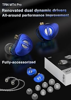 Amazon.co.jp: TRN-MT4 Pro 福袋 イヤモニ 2DD イヤホン LuckyBag