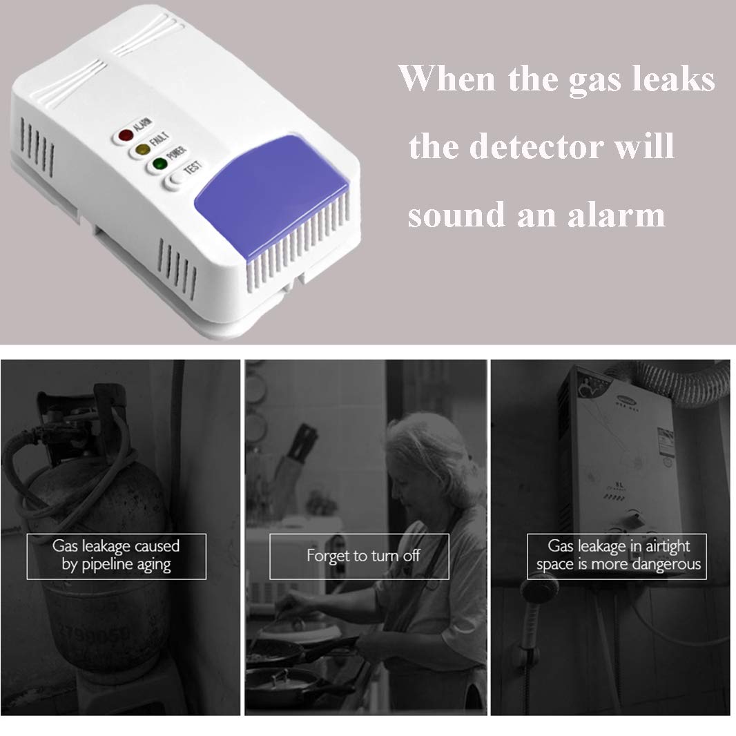 Natural Gas Detector, Propane Detectors for Home, Natural Gas Leak
