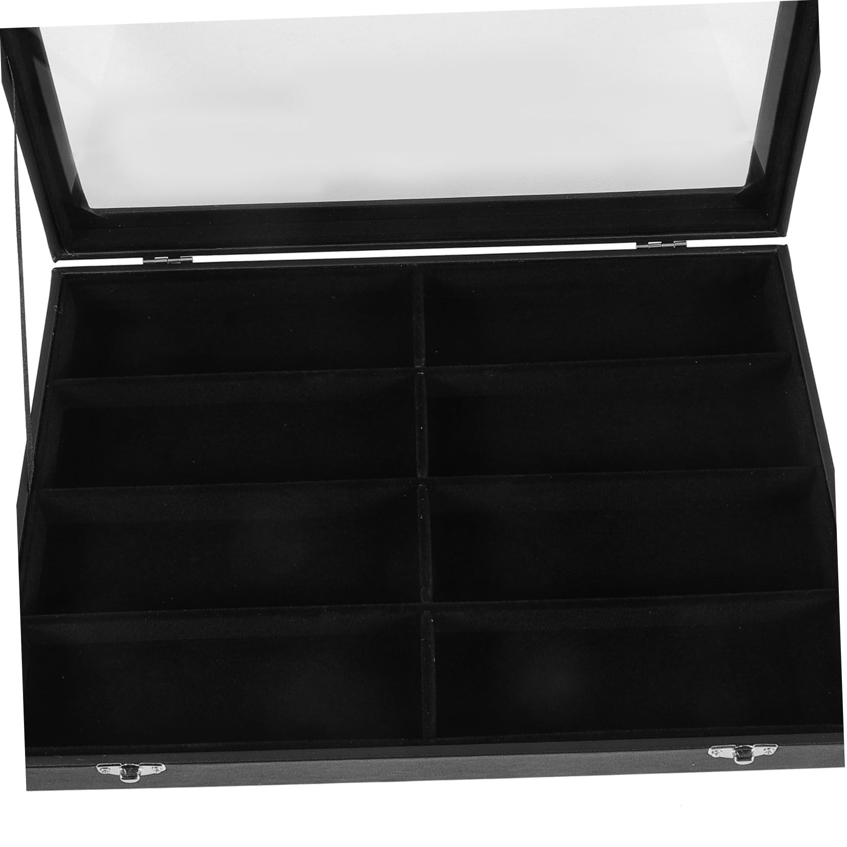 Beaupretty Fach Brillenbox Aufbewahrung Organizer aus Langlebig und Kompakt Platzsparend für Sonnenbrillen und Brillenträger Stilvolles Display für Zuhause und Geschäft