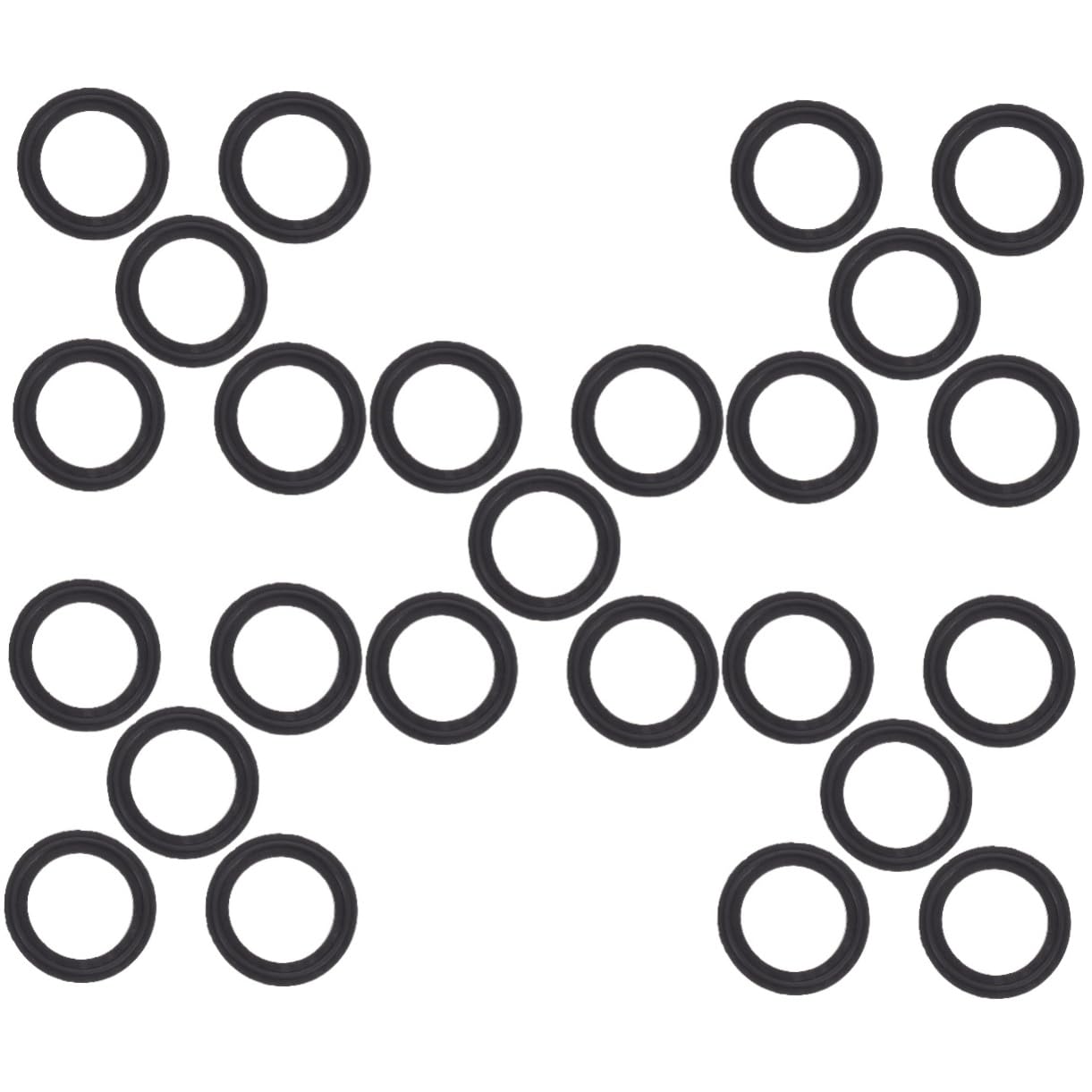 PRETYZOOM 5 Set Guarnizioni Per Raccordi Resistenti Sostanze Chimiche E Temperature E Facili Da Installare 5 Pezzi*5