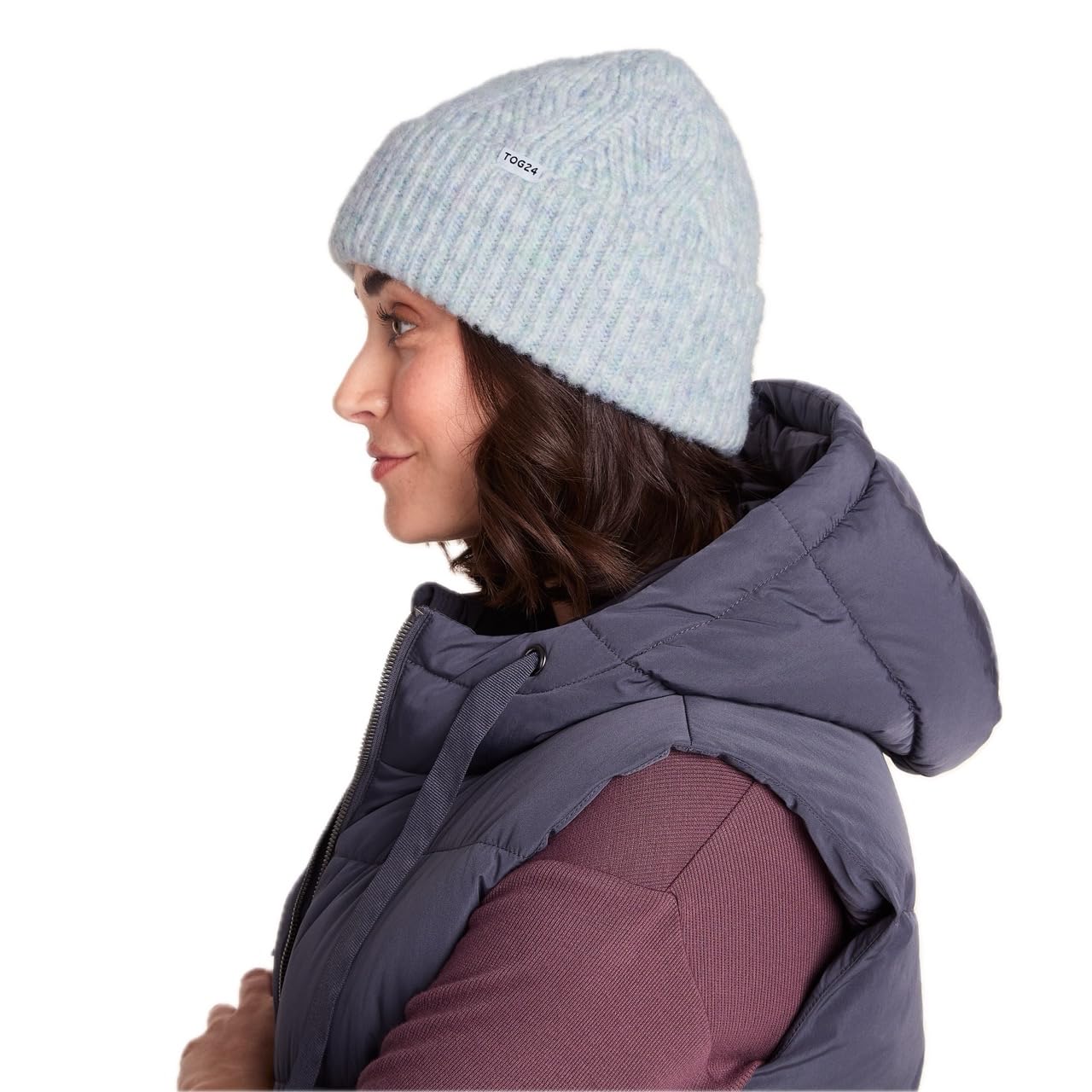 Tog24 Unisex Light Blue 'Abby' Knit Hat In