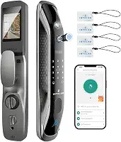 Fechadura Digital Biométrica Wi-Fi Inteligente, X2 Fechadura Digital Inteligente Ambiente Conectado com Biometria, Tuya APP