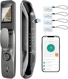 Fechadura Digital Biométrica Wi-Fi Inteligente, X2 Fechadura Digital Inteligente Ambiente Conectado com Biometria, Tuya APP