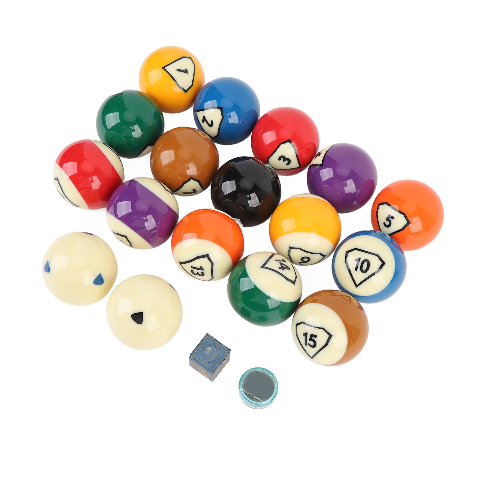 Changor Billardkugel-Set, 57,2 Mm, Kunstharz, Professionelle Qualität