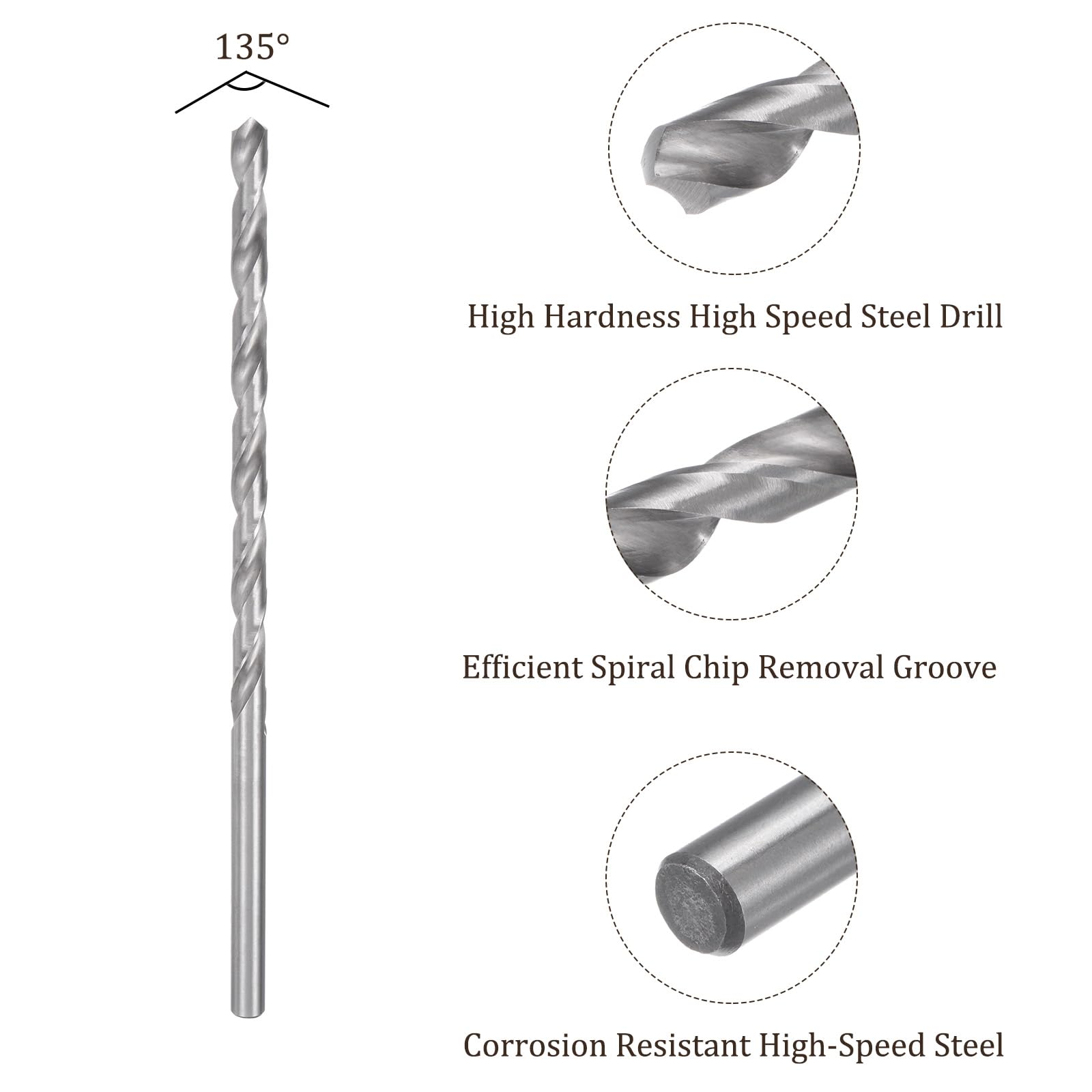 Kozelo 2PCS Twist Drill Bit - Image 2