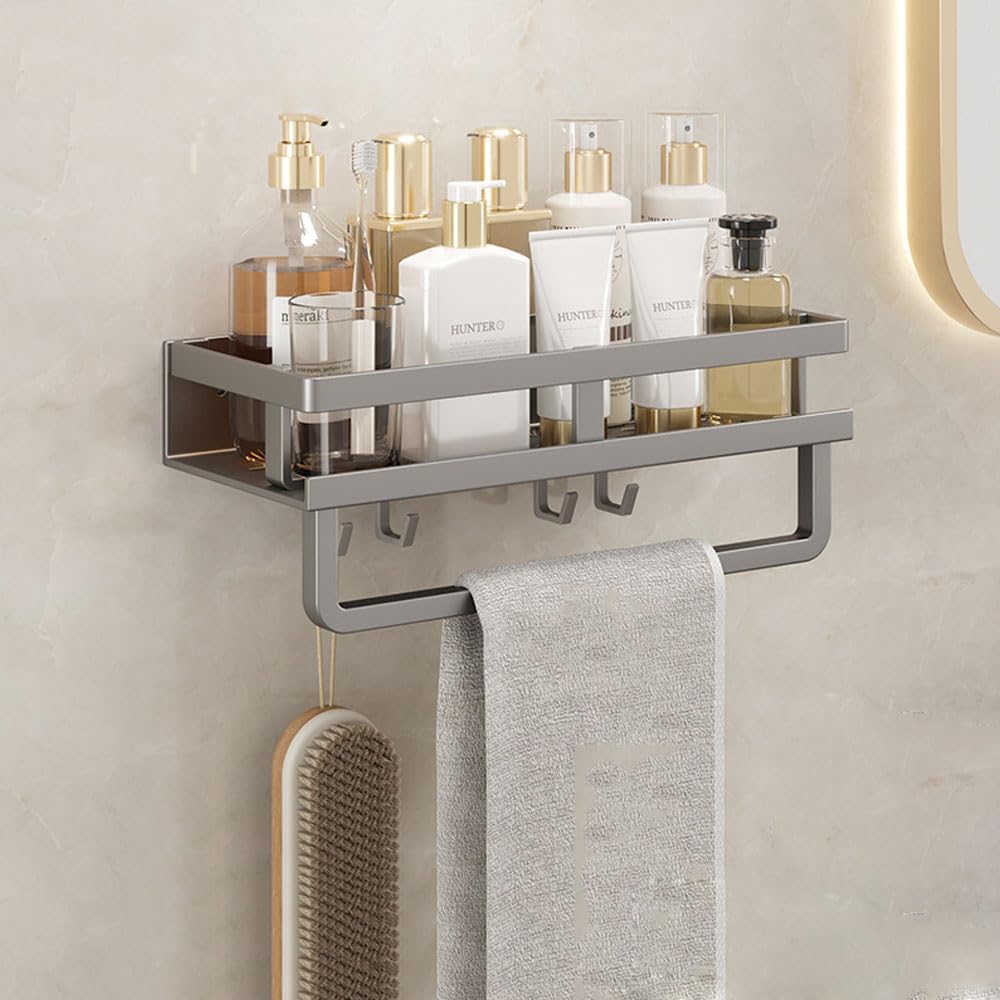Étagère murale de salle de bain pour ranger vos flacons sans encombre