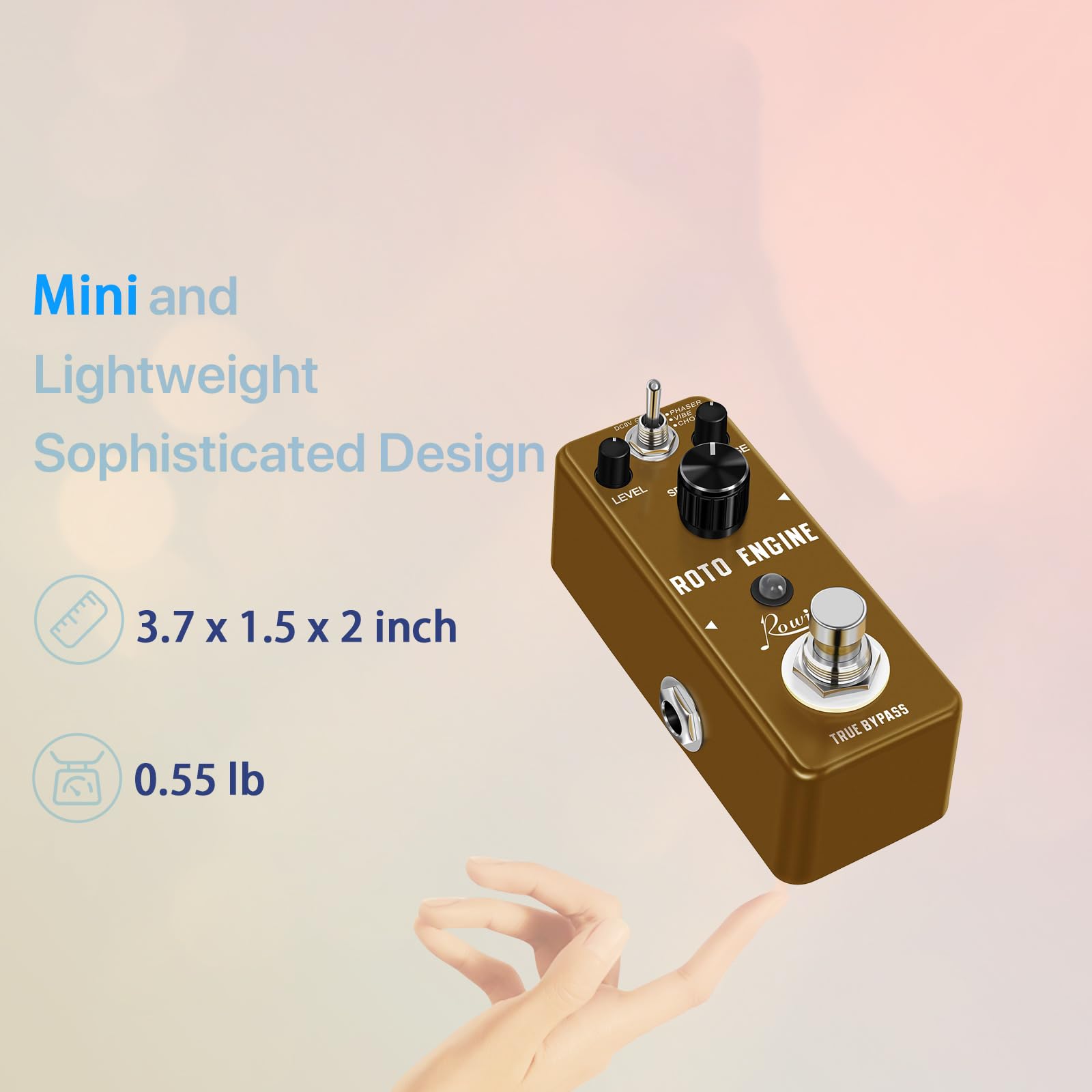 Amazon.com: Rowin ROTO ENGINE Rotary Speaker Simulator Effect