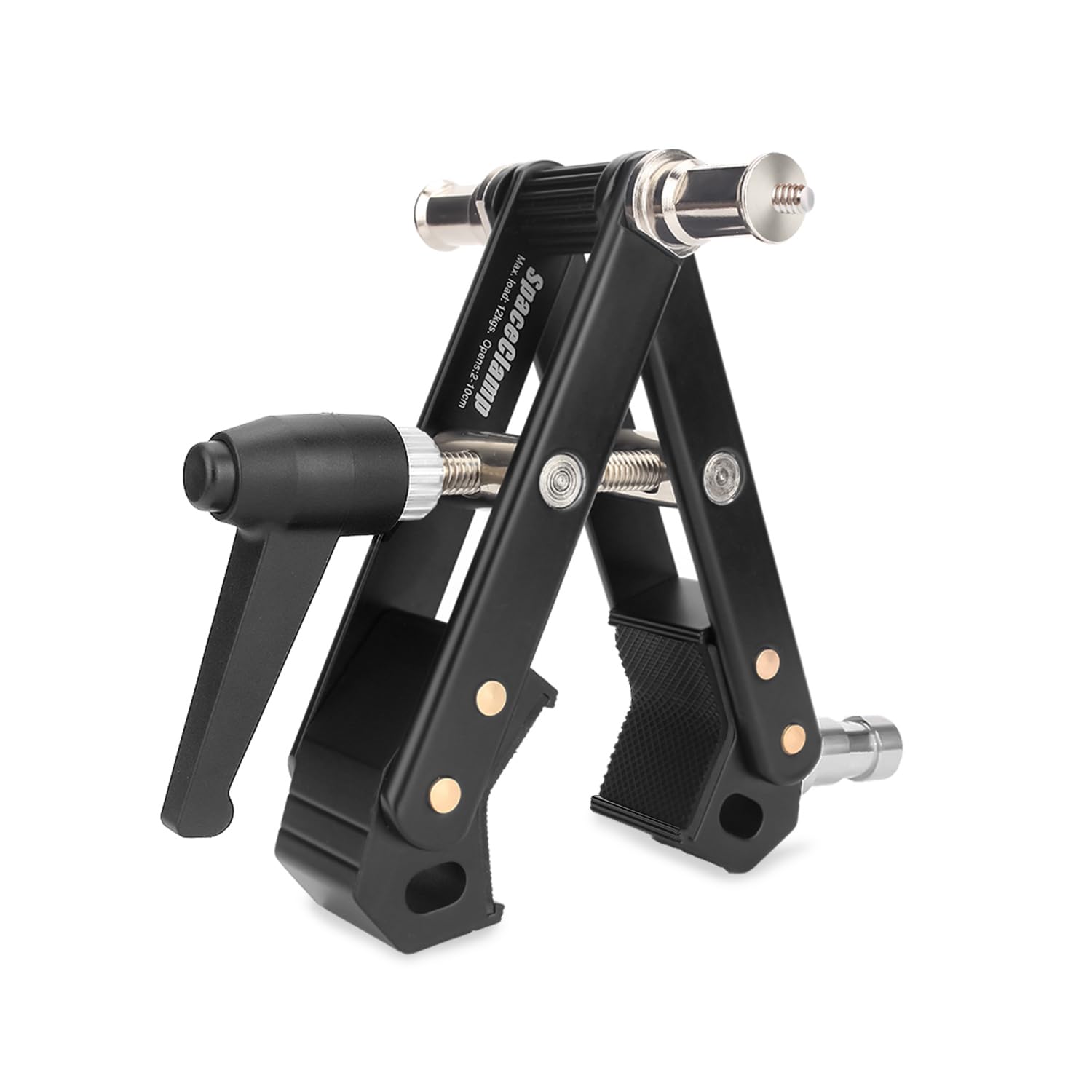 Súper Abrazadera, Abrazadera Universal con 5/8« Baby Pins y 1/4» Rosca para Cámara DSLR