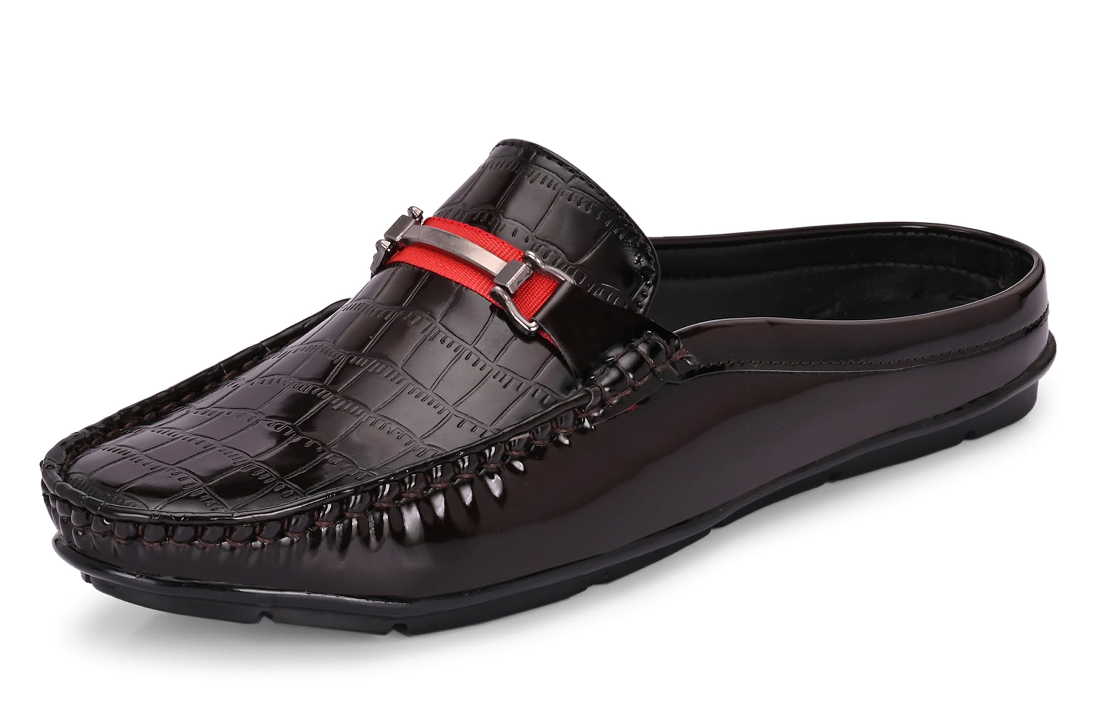 Loafers for Men Casual Shoes | Slip-on Closure | Stylish Slip on Cut Shoe | Perfect for Casual Shoes | Back Open Clogs | Men's Loafer Shoe-image-39