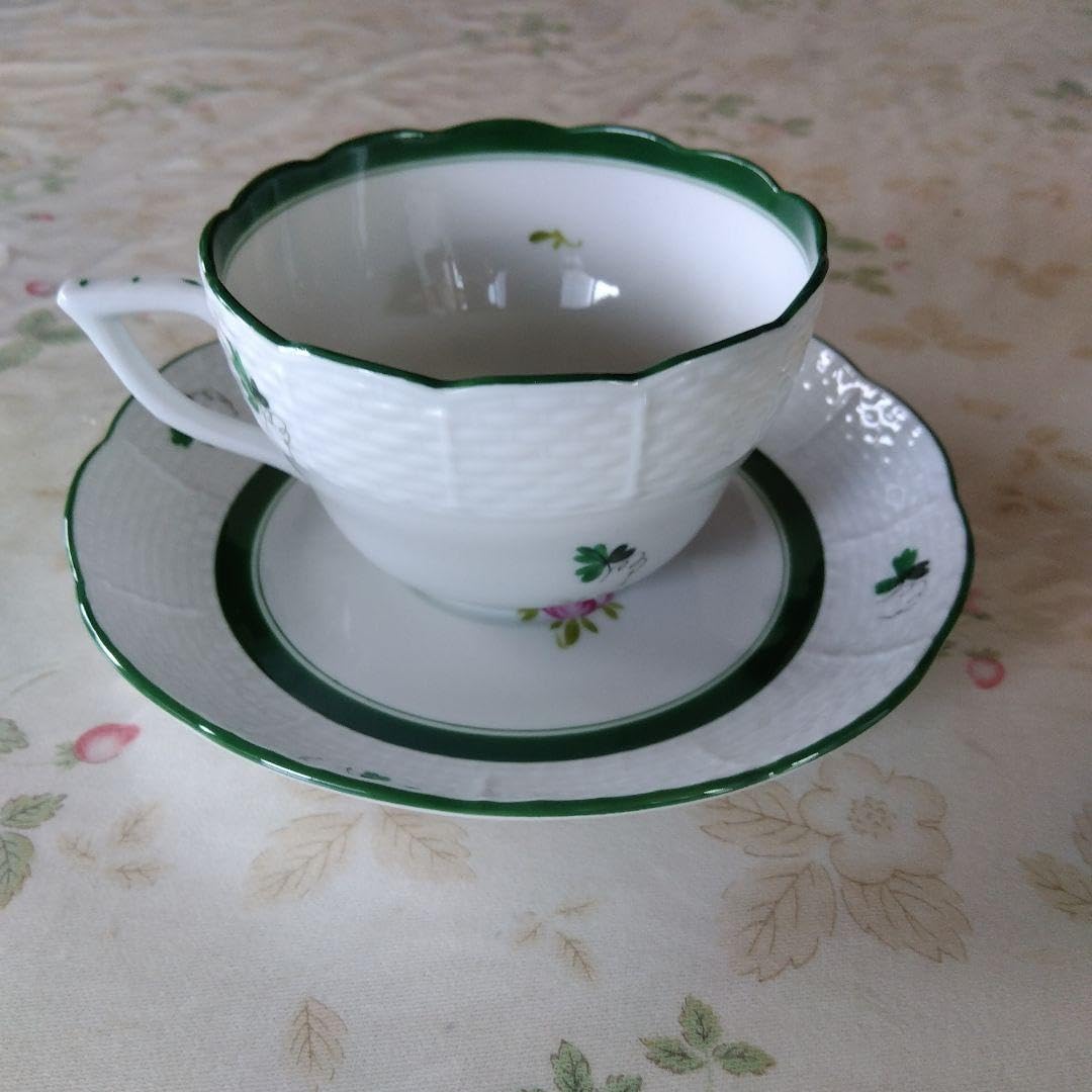 Amazon | ヘレンド ウィーンの薔薇 兼用カップ＆ソーサー1客 | ノー  