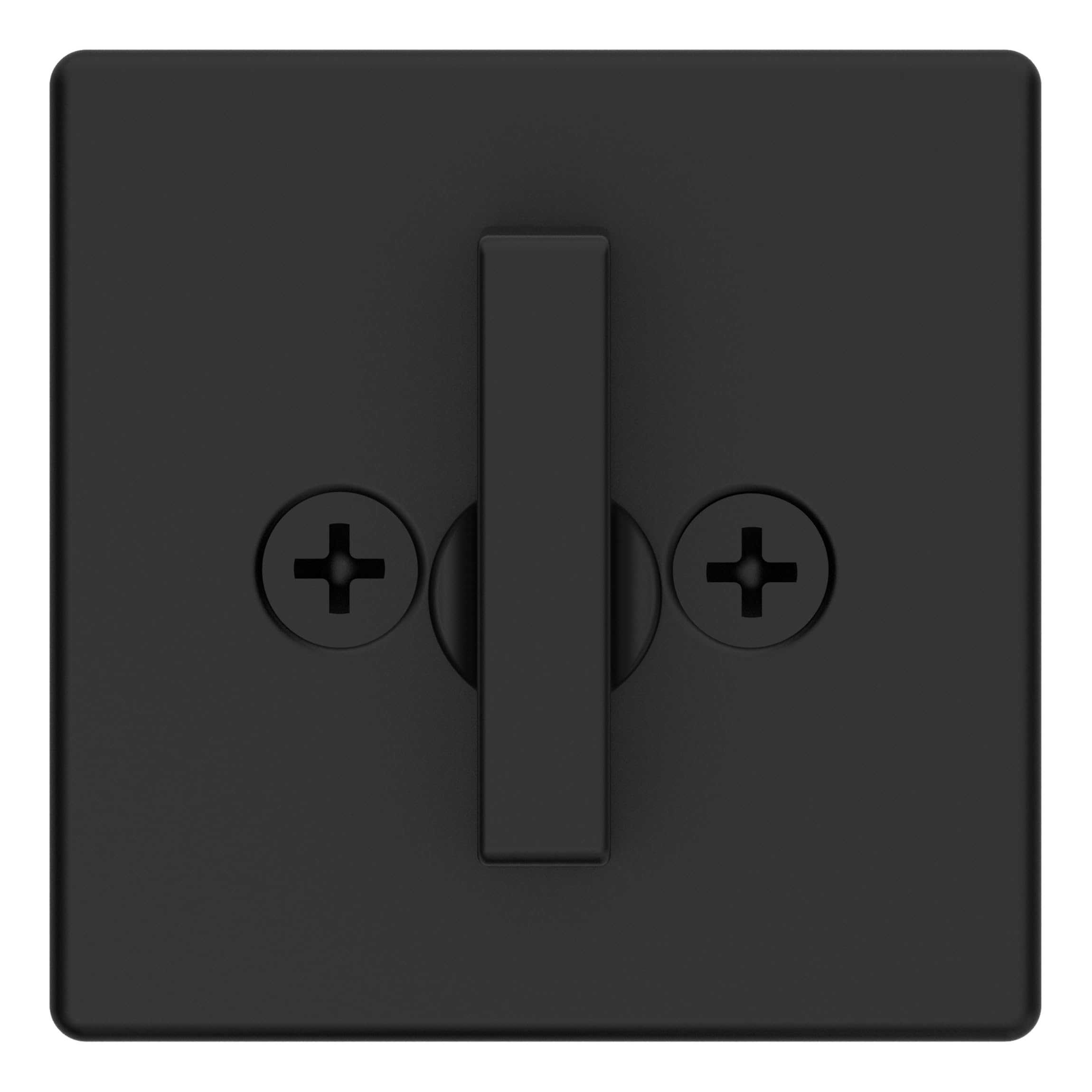 Kwikset 817 Deadbolt Lock, Matte Black Square Exterior Keyed Front Entry Door, Pick Resistant SmartKey Rekey Security - Image 3