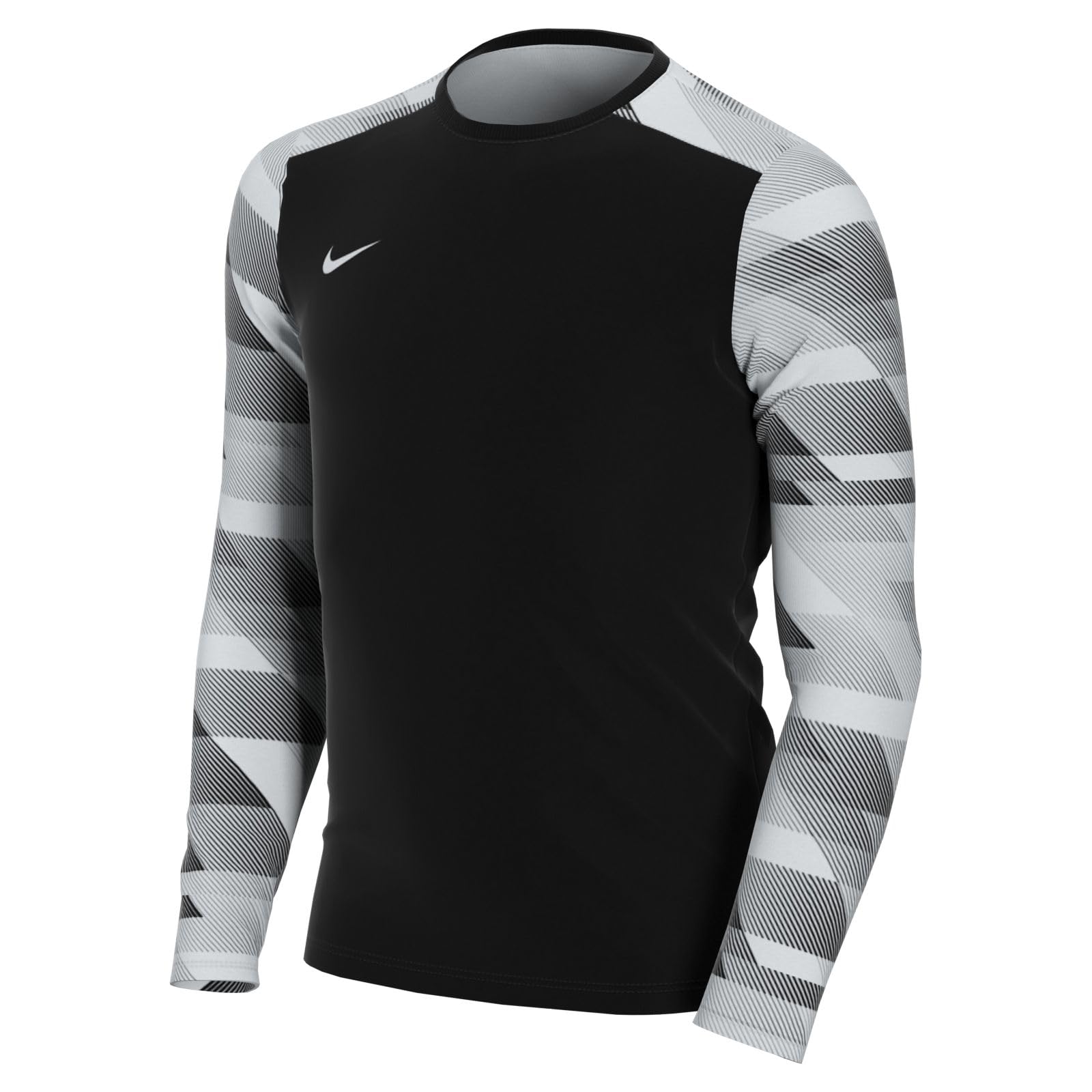 NIKE CJ6072-010 Dri-FIT Park IV Goalkeeper Sweatshirt Unisex Black/White/White Size XS