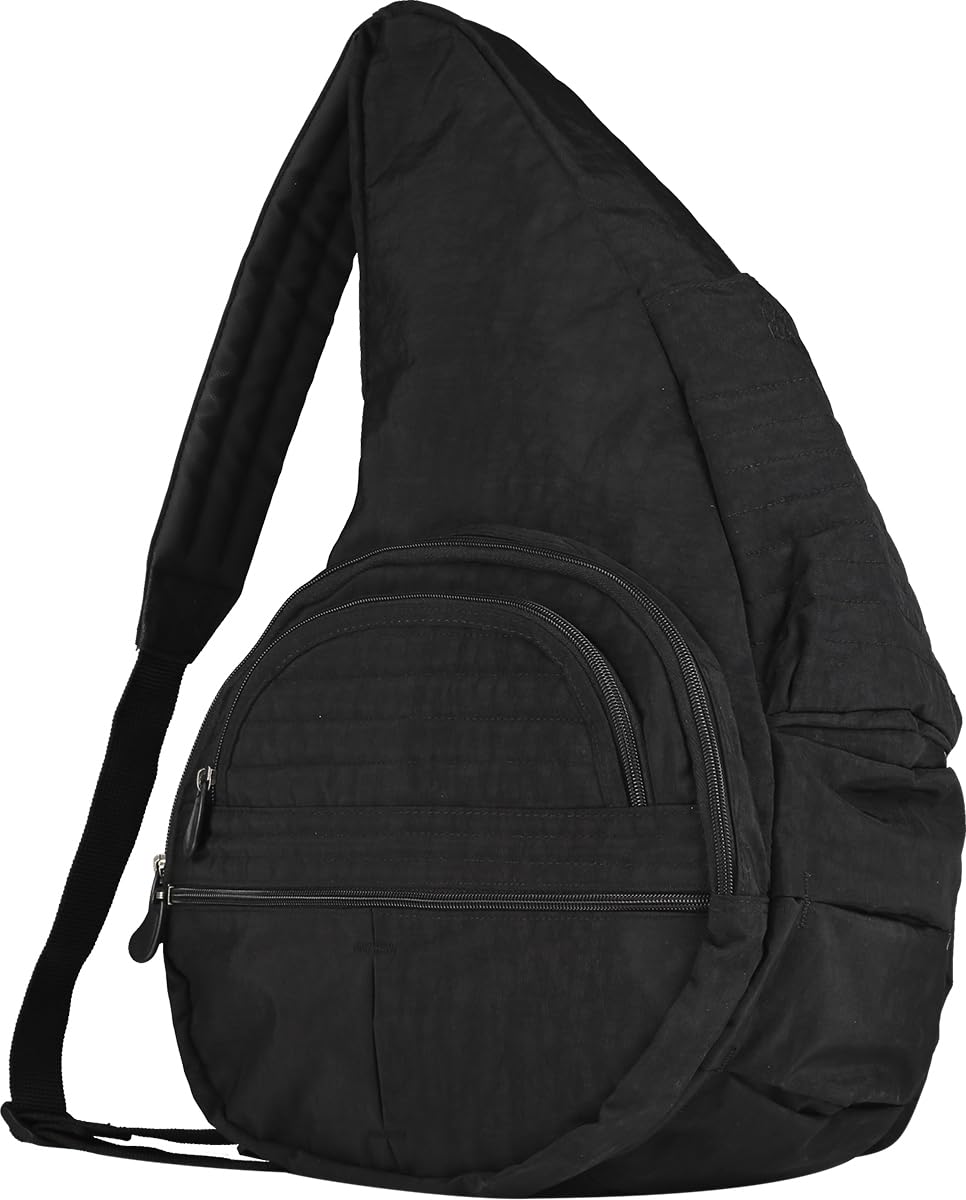 AmeriBag 21" Carry All Healthy Back Bag Ergonomic Crossbody Sling for Everyday Use, Travel & Walking Comfort