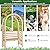 Moccha Wooden Garden Arch with Bench, 81.5 Inch Outdoor Pergola for Climbing Plants Flowers Vines, 2-Person Fir Wood Garden Arbor Trellis Wedding Arches for Backyard Party Decoration Ceremony