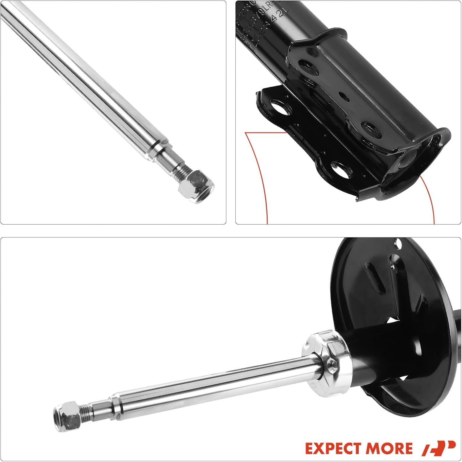 A-Premium Front Pair [2] Strut Assembly Compatible with Toyota Celica 1995 1996 1997 1998 1999, Driver and Passenger Side