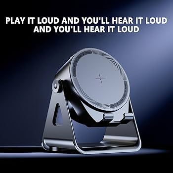 ② ワイヤレス誘導スピーカー　ホワイト　スマホホルダー　LEDライト付き　未使用 Amazon.co.jp: ワイヤレス誘導スピーカー | ワイヤレス