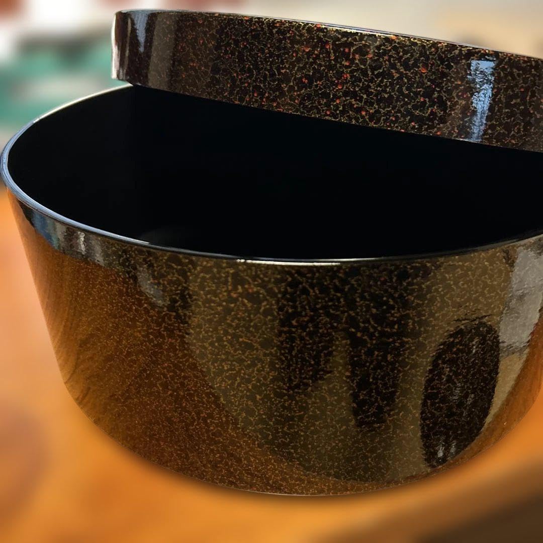 津軽塗 茶びつ31.5cm お盆 茶托5セット