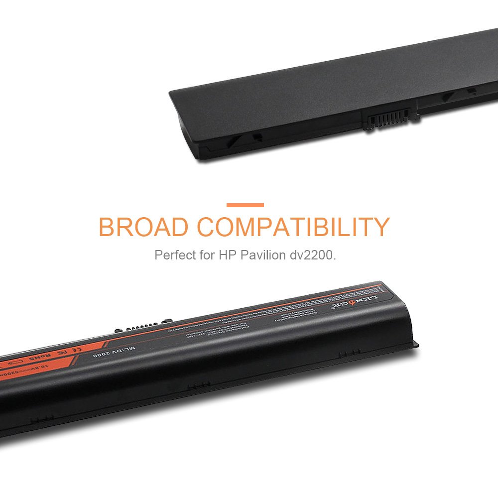 Batteria 436281-651 446506-001 HSTNN-LB42 Per Hp Compaq DV2000 DV6000 [5200mAh - Foto 10