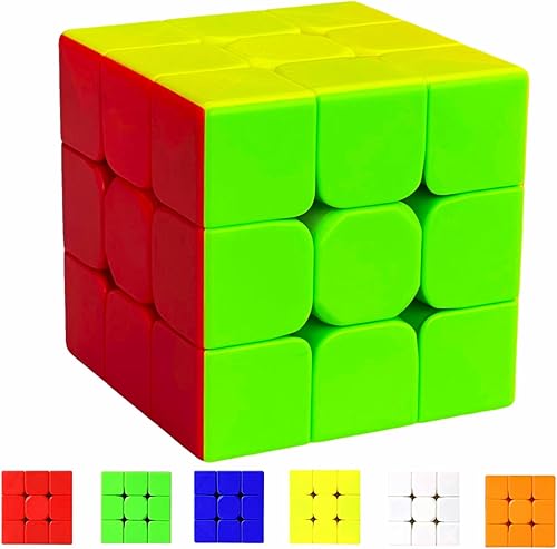 Cubo de velocidad 3x3, rompecabezas de cubo 3x3 juguetes educativos