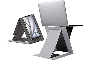 MOFT Folding Laptop Stand & Portable Lap Desk: Optimize Your Workspace & Enjoy Ergonomic Comfort!