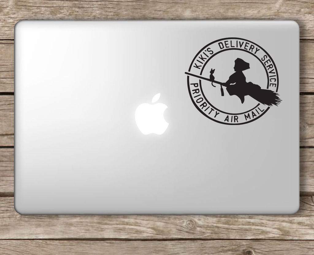 KaaHego Skin Sticker Decal Laptop Skin Sticker for Kikis Delivery Service Studio Ghibli Laptop Vinyl Sticker (Black) (B07H8MCD85) Amazon Price History, Amazon Price Tracker