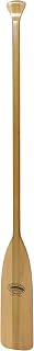 Attwood 11762-1 5ft Wooden Canoe Paddle - Ergonomic Grip, Premium Wood Construction, Durable Finish for Comfortable Paddling