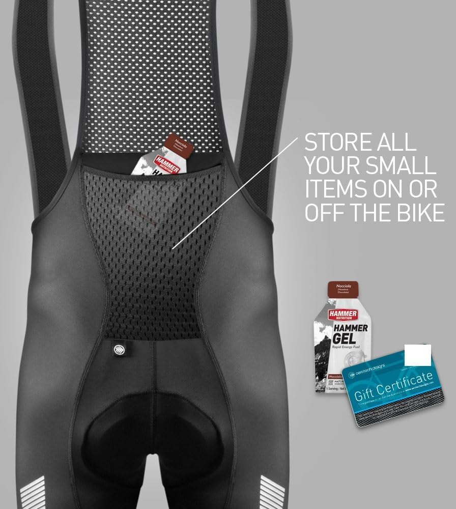 AERO|TECH|DESIGNS | Men's USA Elite Padded Cycling Bib-Shorts | Performance Long Distance Bib | Made in USA