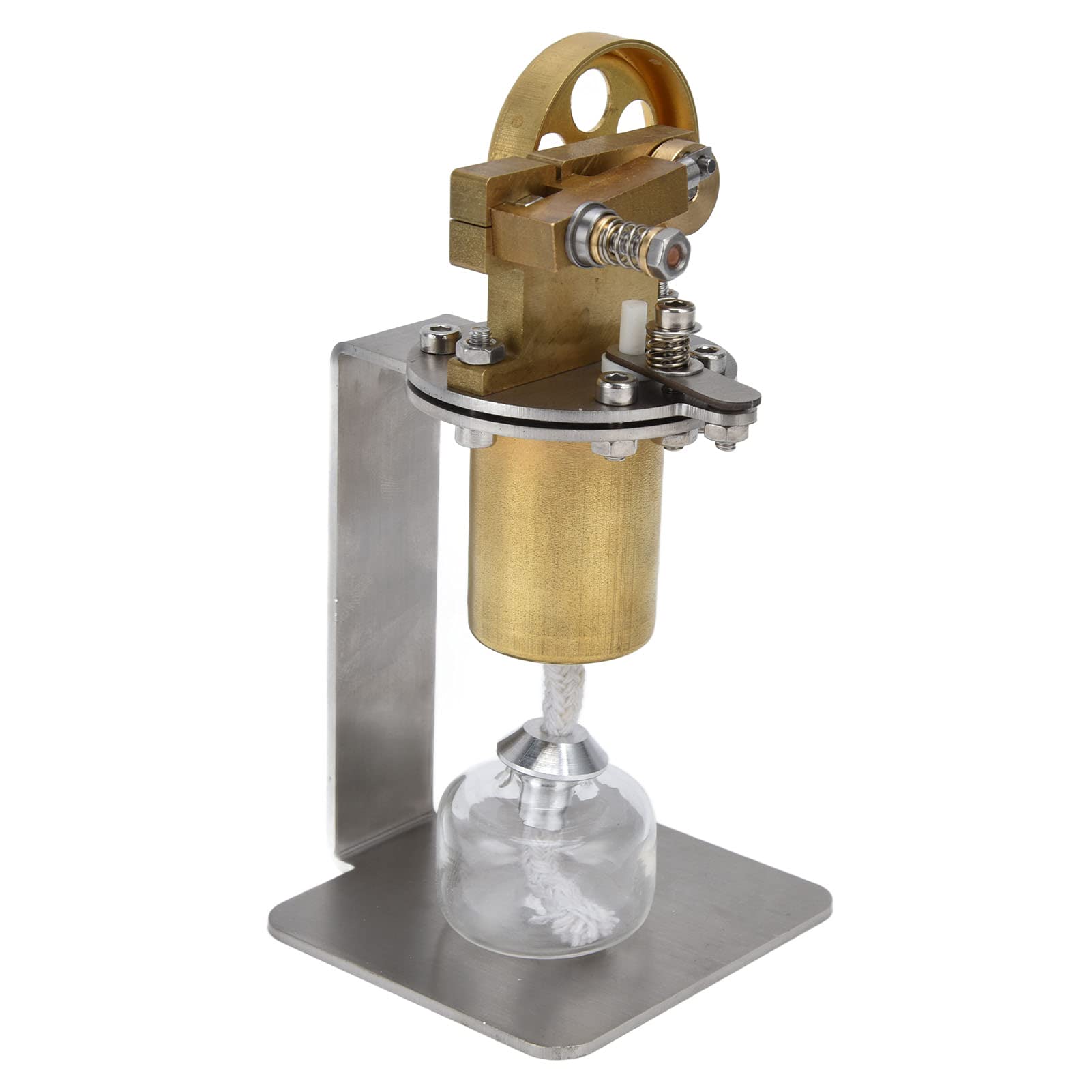 Chrees Modello Educativo del Mini Motore Stirling per Esperimenti di Fisica, Materiale in Ferro Resistente, Dimostrazioni in Classe