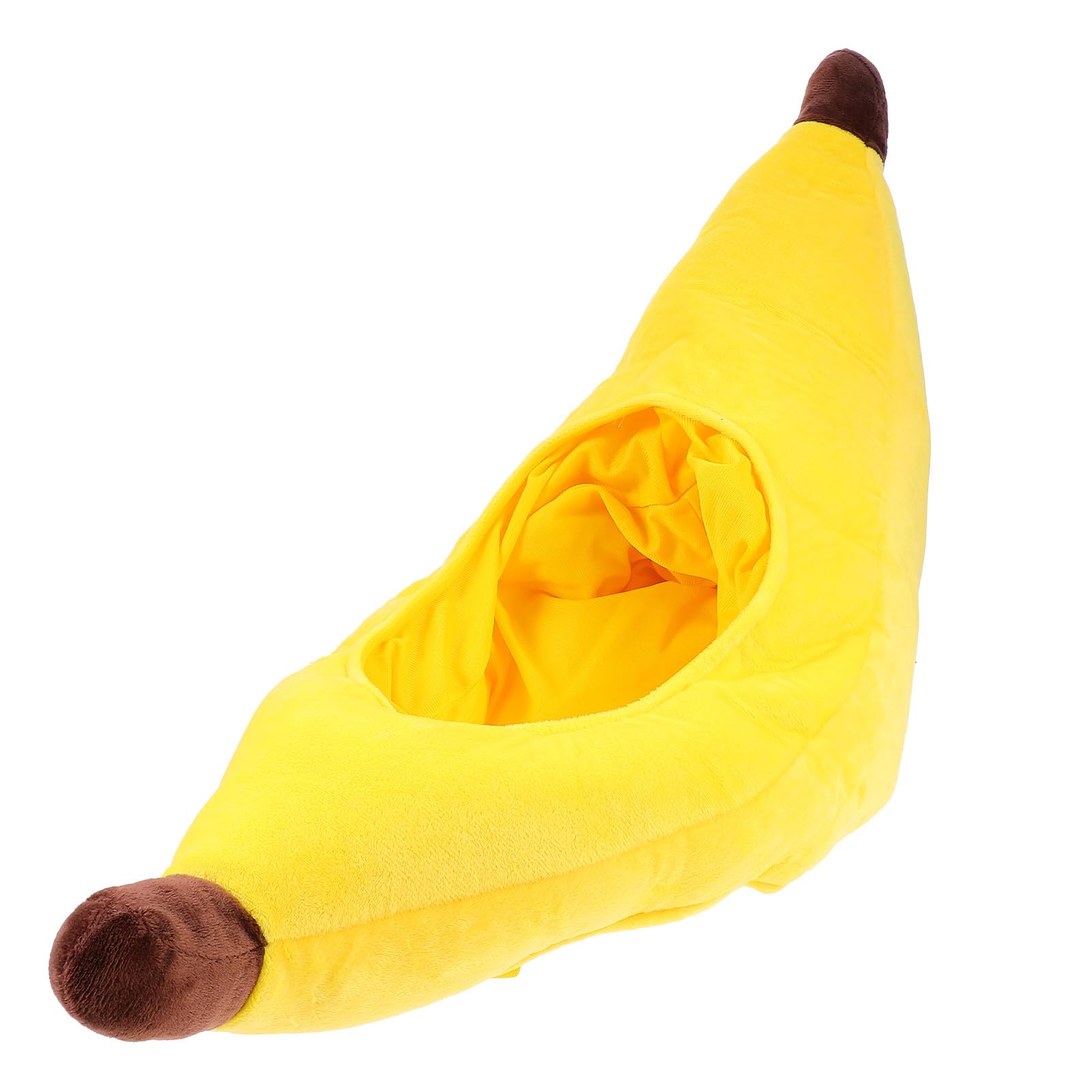 Sombrero de Fiesta Forma de Plátano Divertido, Gorra de Disfraz Novedosa para Carnaval y Eventos, Accesorio Ligero y Cómodo para Fiestas Temáticas