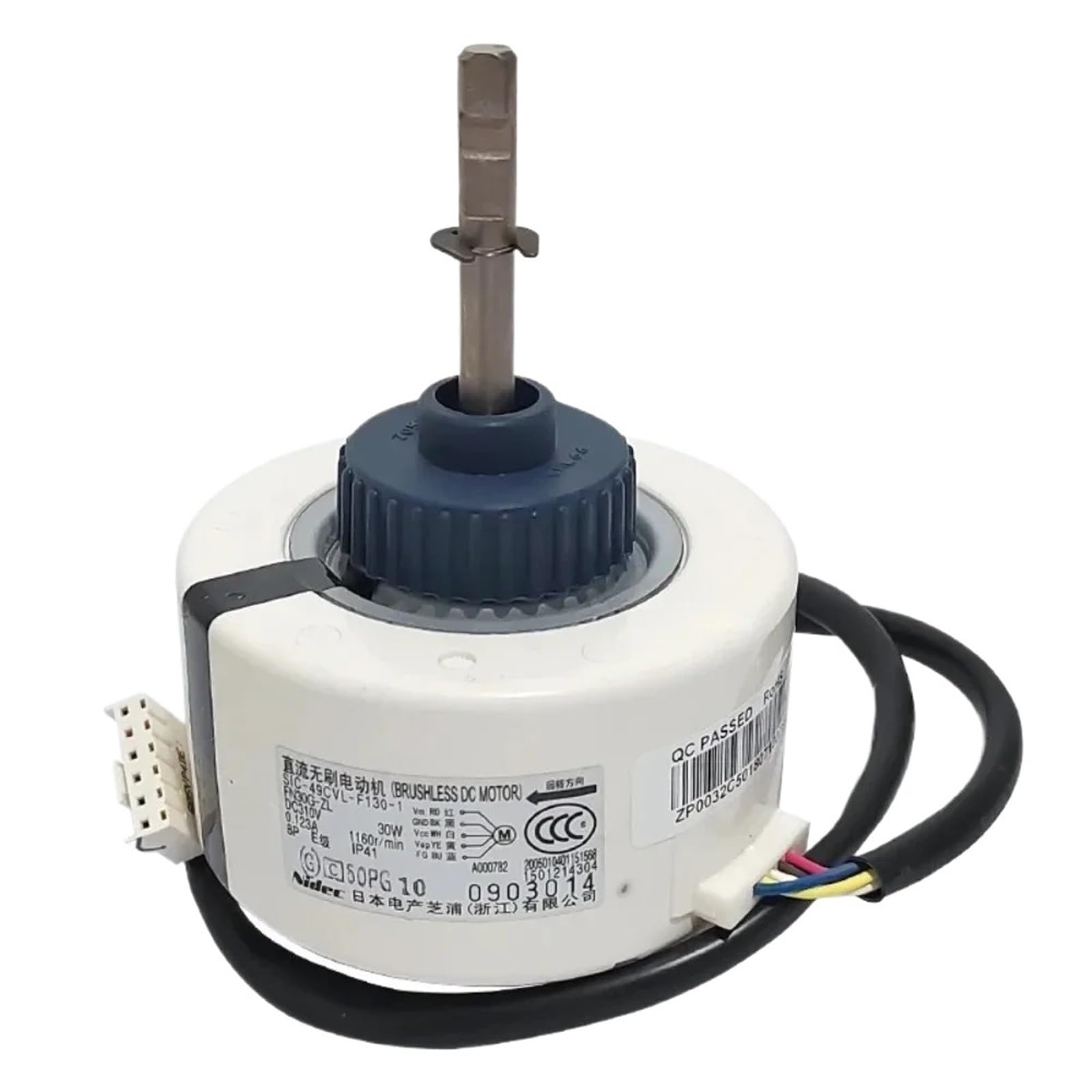 BONZMXDKHQ 1pcs SIC-49CVL-F130-1 FN30G-ZL Indoor Unit DC Fan Motor Air Conditioner Conditioning Spare Parts