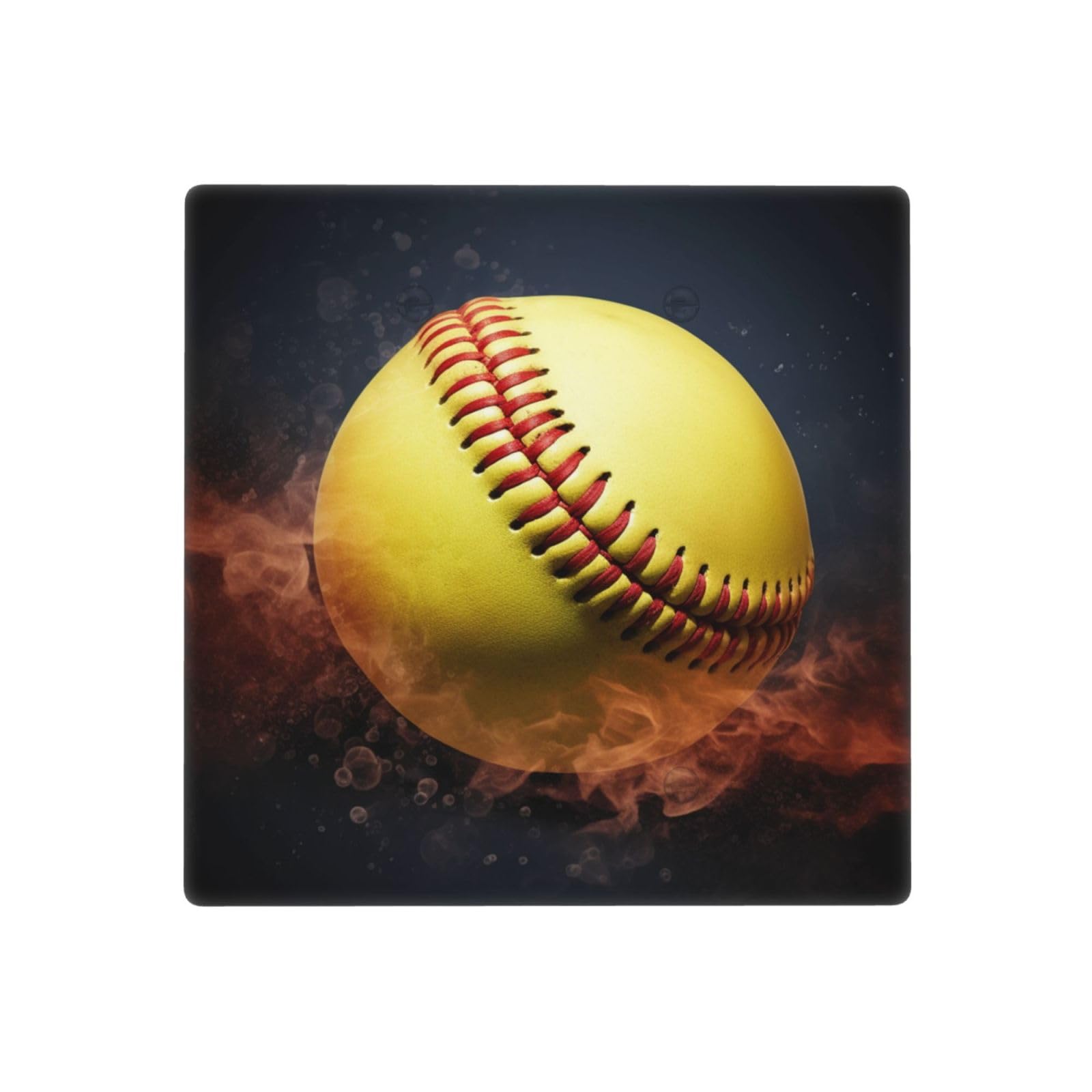 Decorator Wall Plate 2 Gang Light Switch Covers Softball Wallplate Double Toggle Switch Plate Mid-size Electrical Outlet Covers Decorative Wall Switch Plate Cover