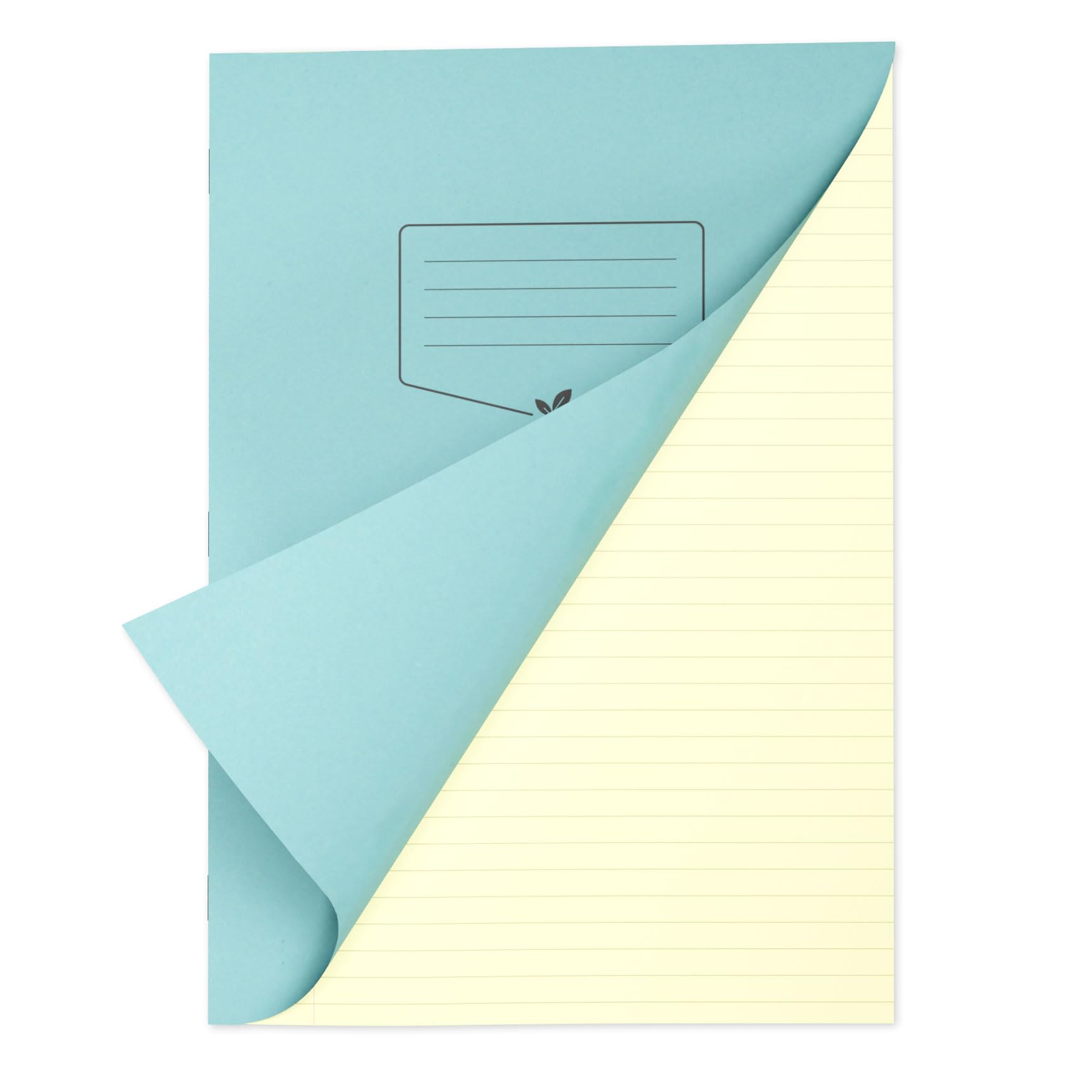 Silvine A4 Cream Paper Dyslexia Exercise Book | 80 Lined Pages, 80gsm Tinted Paper for SEN Supportive Learning & Memory Aid