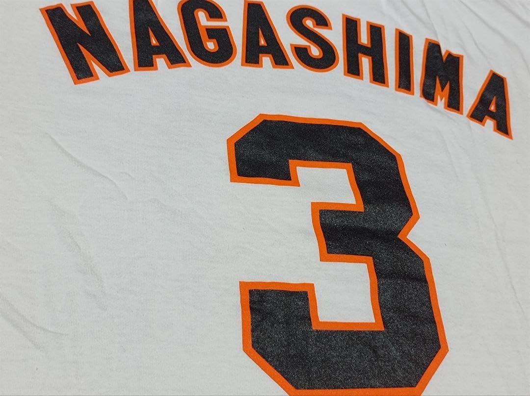 Amazon.co.jp: 長嶋茂雄 ユニフォーム Tシャツ Lサイズ NAGASHIMA 巨人 
