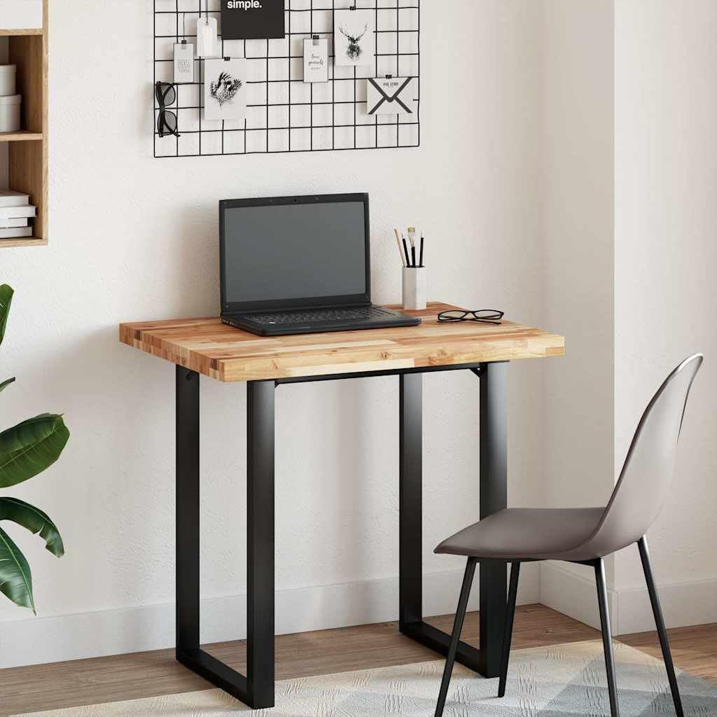 Prostokątny blat stołu 100 x 60 x 4 cm lite drewno akacjowe
