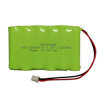 GSUIVEER 300-03864-1 Battery 7.2V 1100mAh Compatible with Honeywell Alarm Lynx WALYNX-RCHB-SC Honeywell Lynx Touch K5109, L3000, L5000, L5100