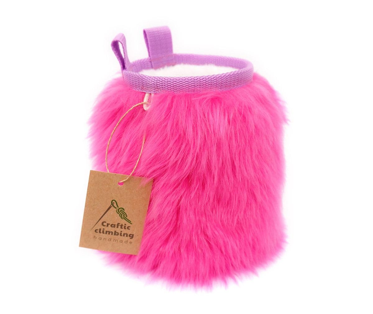 Furry Chalkbag, Ausführung:Pink Furry