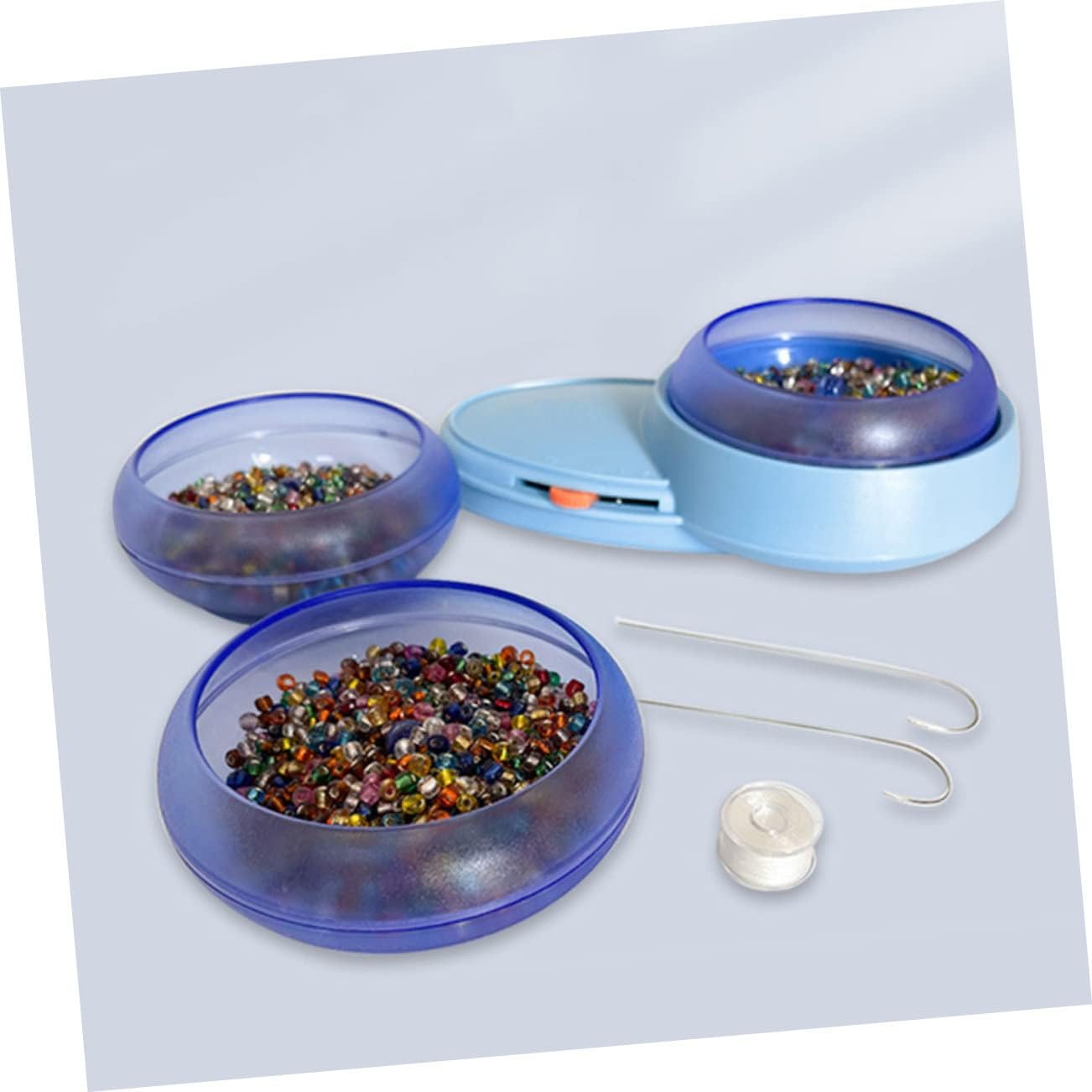 Generic Electric Beading Machine Bead Stringing Beading Tools Automatic Bead Spinner for DIY Bead Crafts