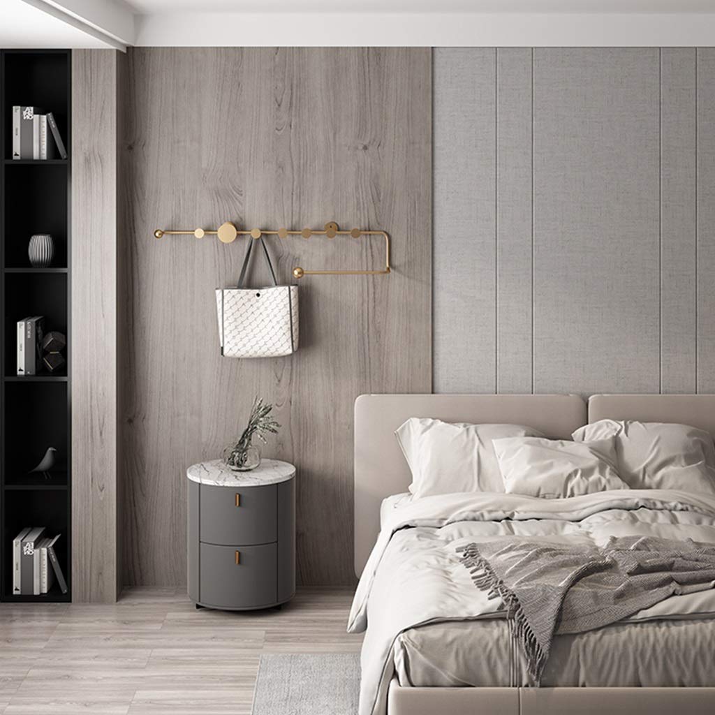 Percheros de Pared Perchero De Pared De Porche De Lujo Ligero, Colgador De Pared Creativo De Estilo Europeo, Gancho para Abrigo De Sombrero Moderno, Decoración De Pared De Estilo Simple