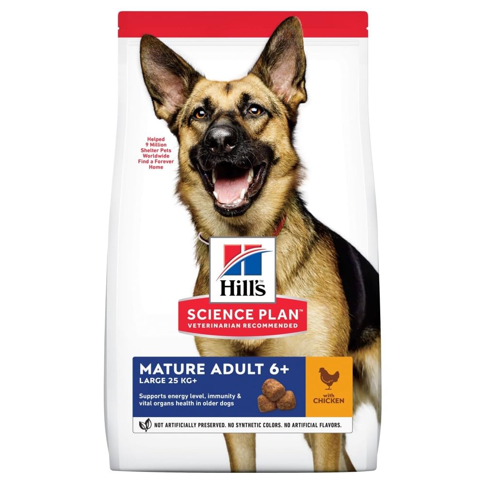Hills Science Plan Mature Adult Large Breed Chicken Dry Dog Food- 14kg