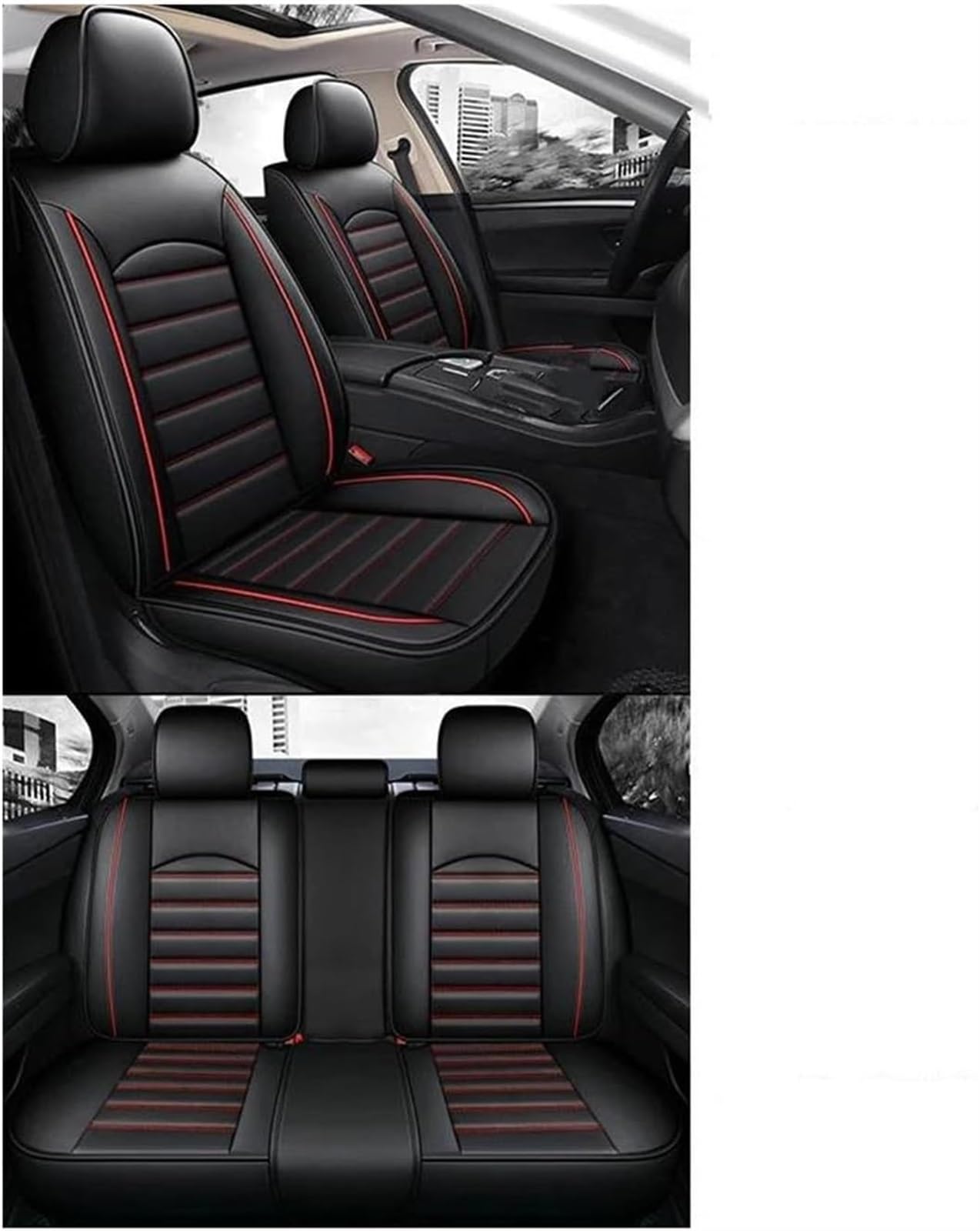 Generico Auto per set di coprisedili per Accessori interni Articoli per auto per VOLVO XC60 XC90 XC40 XC70 S60L C30 S80 S90 V50 V60(6)